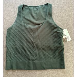 DSG | Women's Wilder Green Long Line Momentum Seamless Crop Top | NWT | Medium